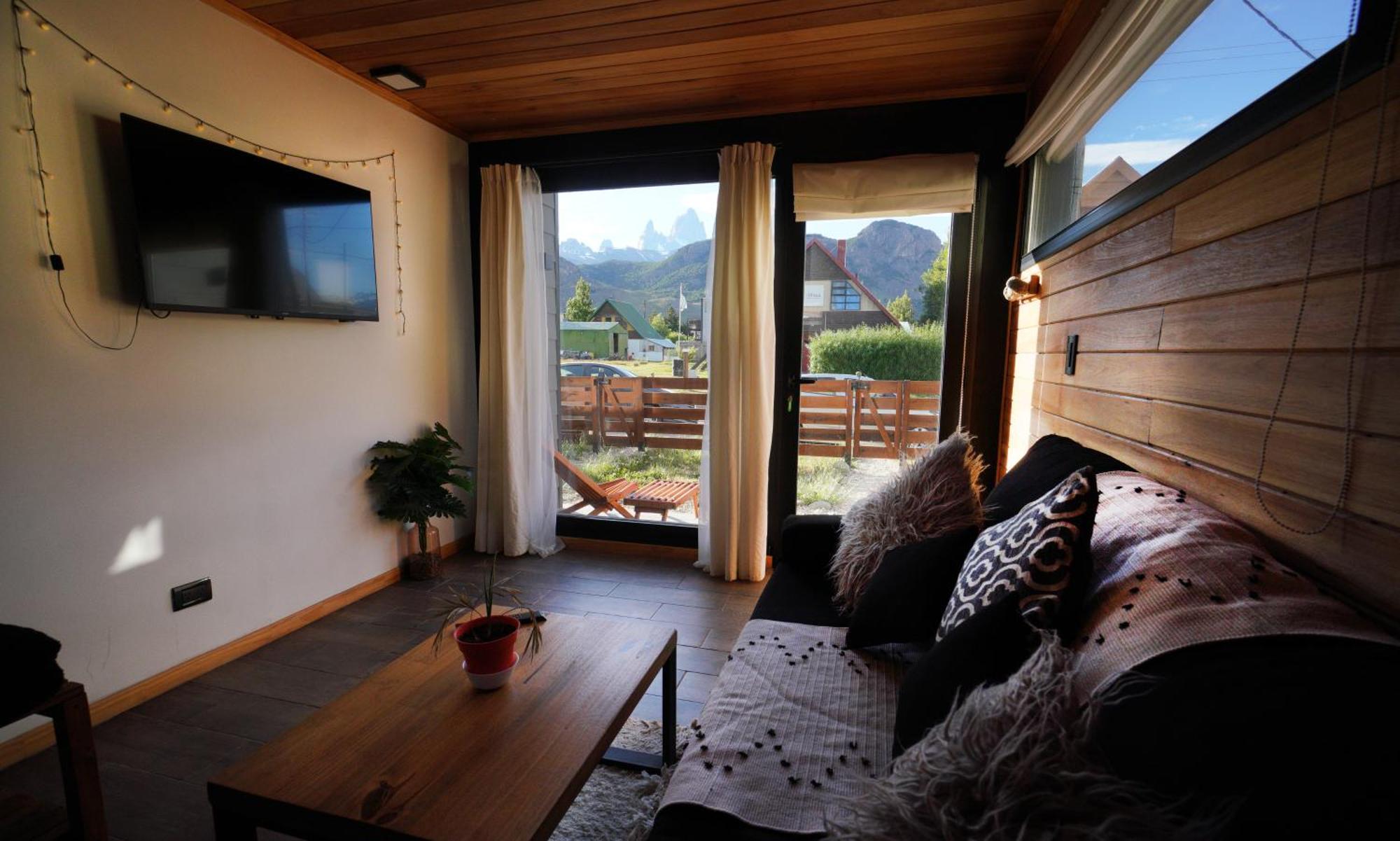 Gueer Aike Mejor Tiny House C/ Vista Al Fitz Roy Villa El Chaltén Eksteriør billede