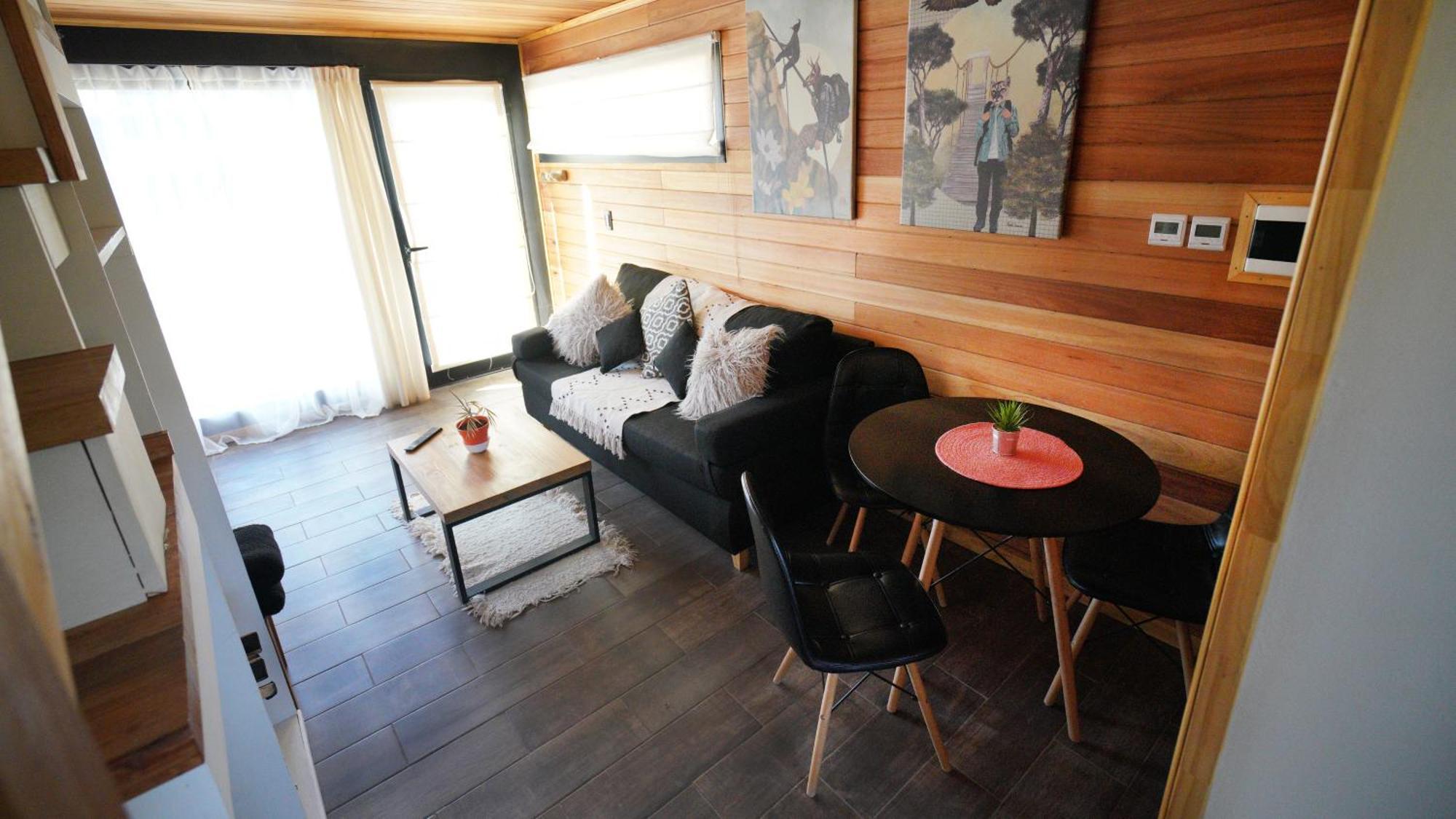 Gueer Aike Mejor Tiny House C/ Vista Al Fitz Roy Villa El Chaltén Eksteriør billede