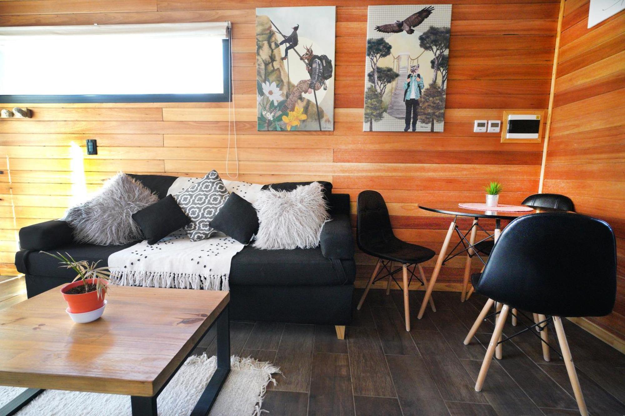 Gueer Aike Mejor Tiny House C/ Vista Al Fitz Roy Villa El Chaltén Eksteriør billede